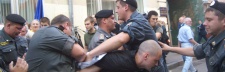 Здание ЦИКа России. Кадр Первого канала.