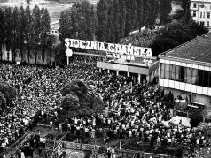 Забастовка на Гданьской судоверфи, 1980. Фото: ru.wikipedia.org