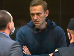 Алексей Навальный в суде. Фото: AP
