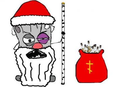 Новогодний ватник. Источник: http://kvadratnyvatnik.livejournal.com/130768.html