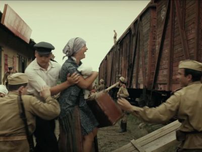 Кадр из фильма "Сибирь на костях"